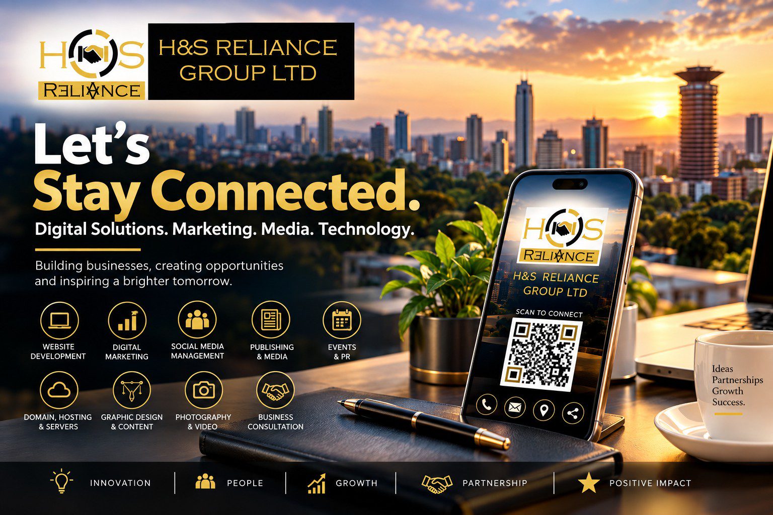 H&S Reliance Group Ltd Connect Page QR Code 2026