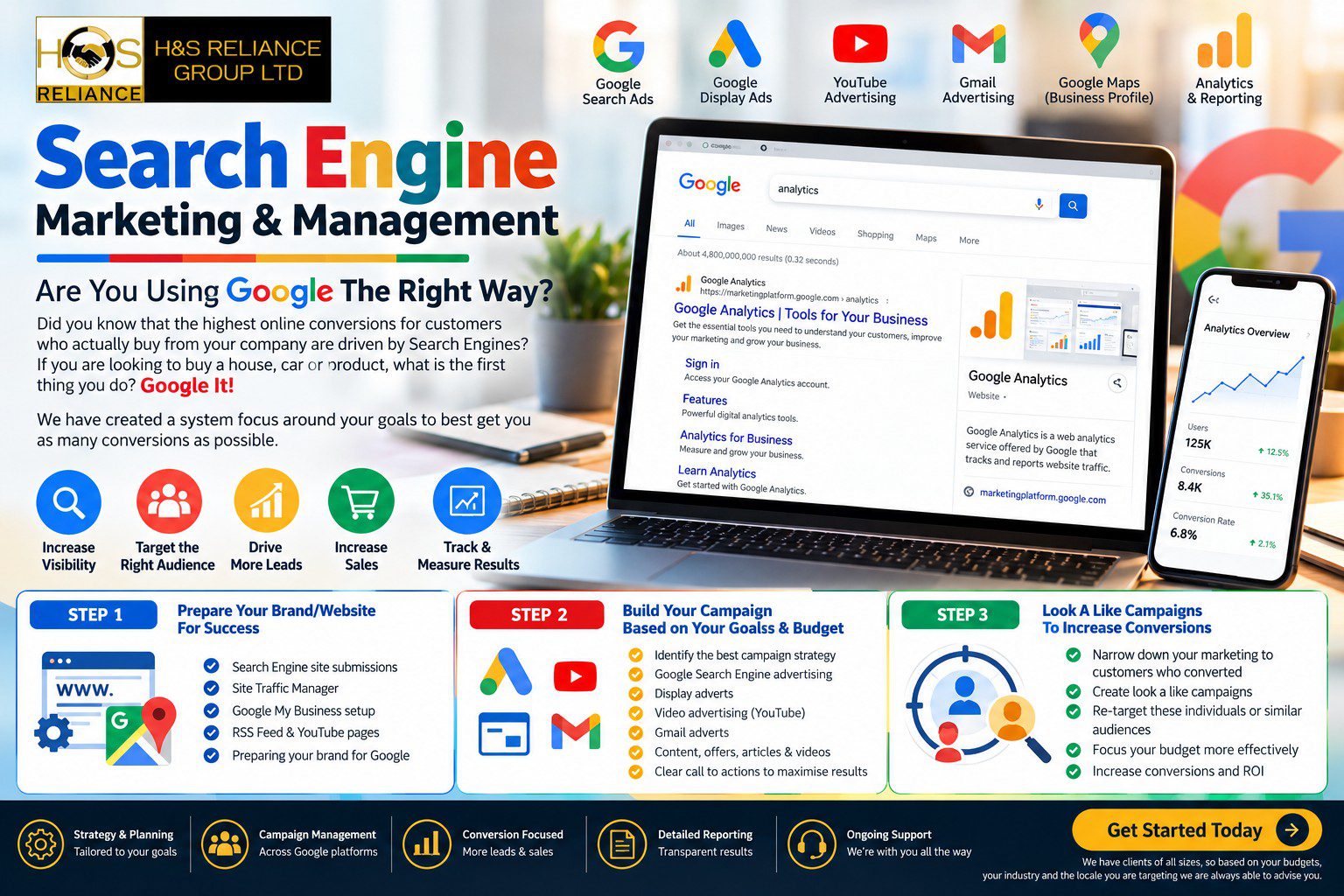 Search Engine Marketing & Management