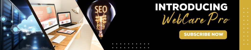 WebCare Pro Subscription- Affordable, All-Inclusive Website Packages ...